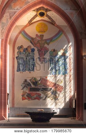 Interior Of The Stiftskirche