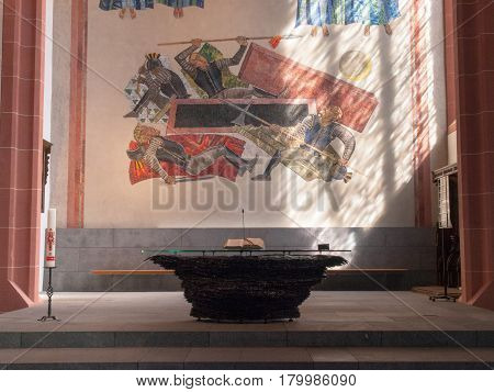Interior Of The Stiftskirche