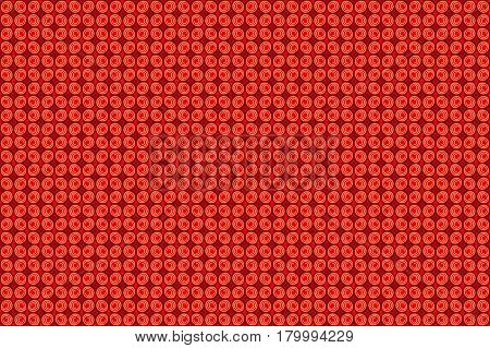 Seamless Abstract Background Balls On Balls Or Random Circles. Dark Red Green Violet Yellow Blue Ton