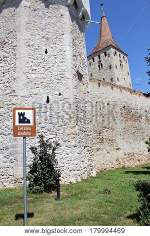 Aiud medieval fortress in Alba county - Transylvania Romania