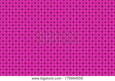 Seamless Abstract Background Balls On Balls Or Random Circles. Dark Red Green Violet Yellow Blue Ton