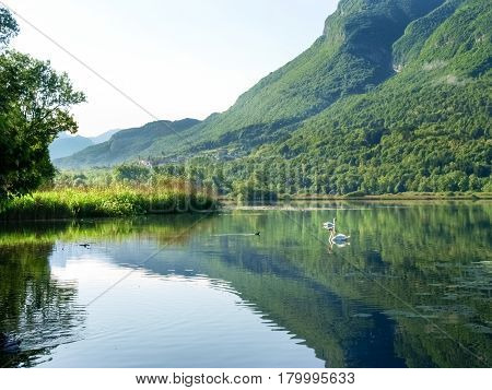 Lake Piano In The Val Menaggio