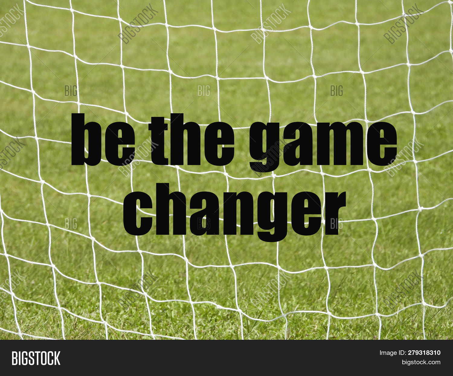 Soccer Goal Net Words Image & Photo (Free Trial) Bigstock
