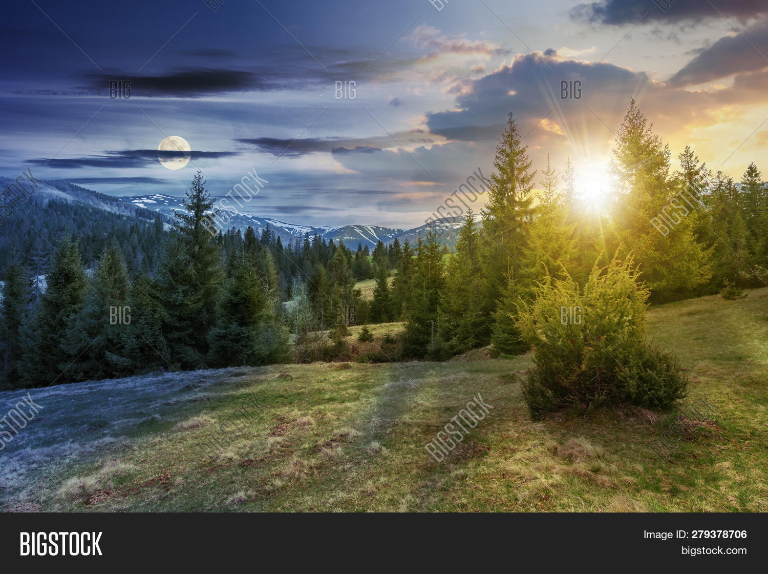 Day Night Time Change Image & Photo (Free Trial) Bigstock