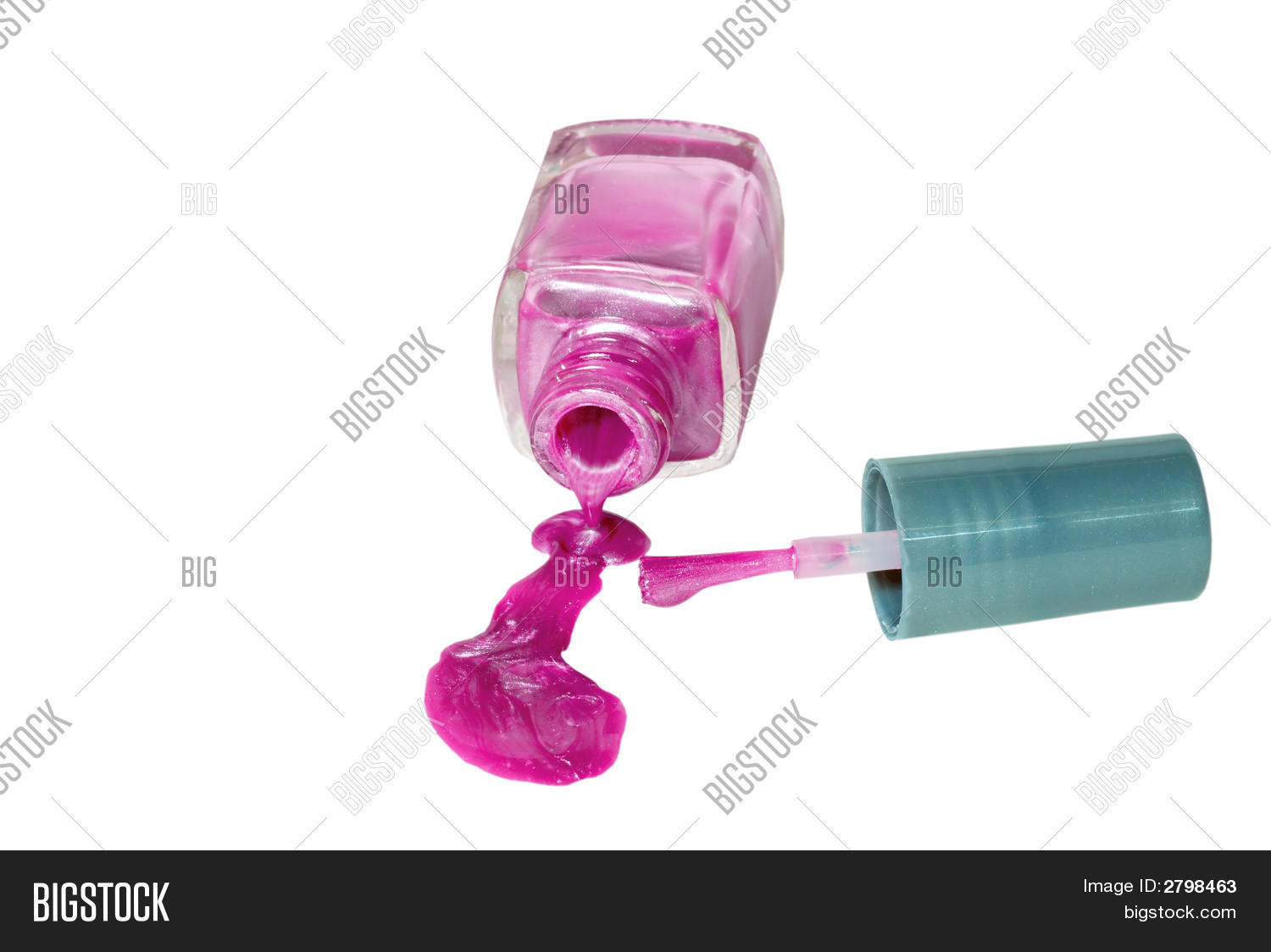 spilled nail polish image photo free trial bigstock