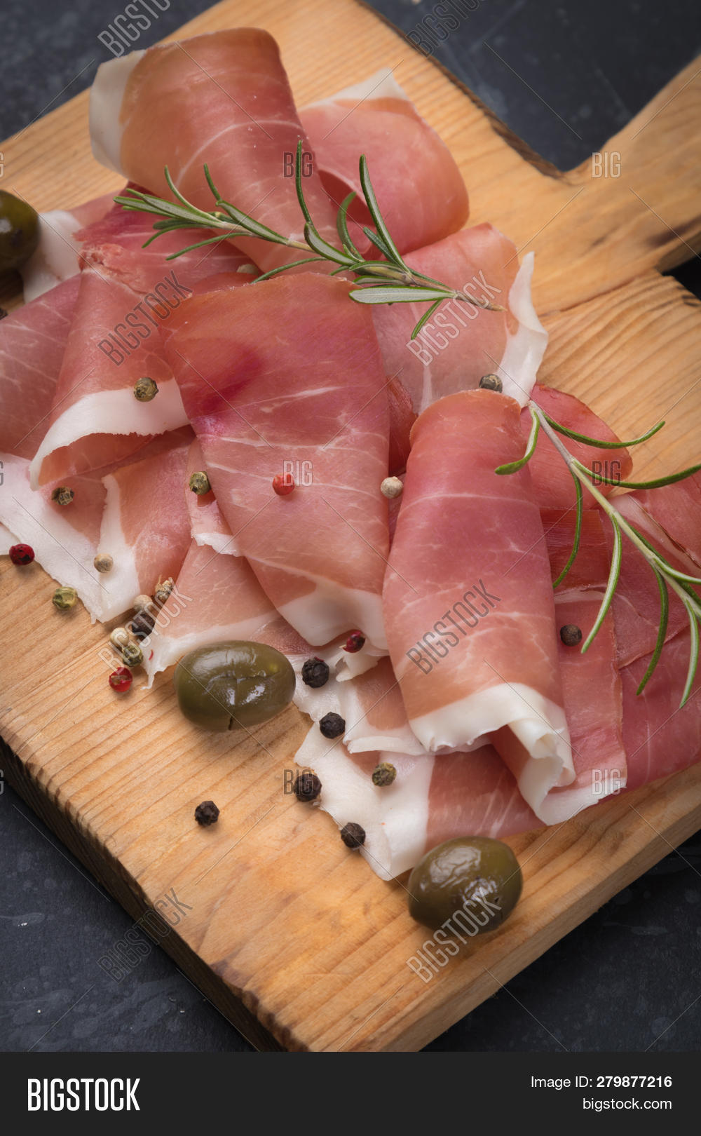 Slices Cured Ham Image & Photo (Free Trial) Bigstock