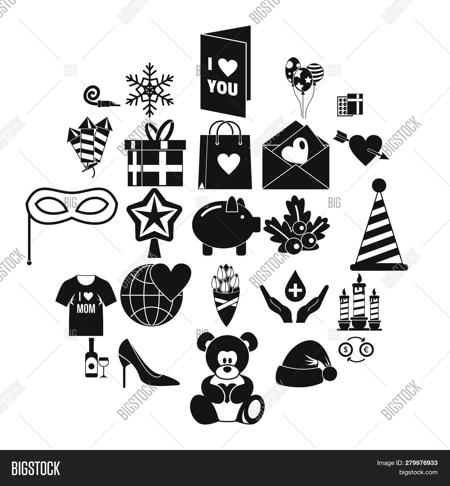 Generosity Icons Set. Image & Photo (Free Trial) Bigstock