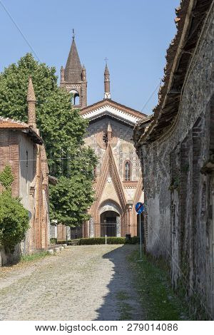 Abbey Of Sant'antonio Di Ranverso In Piedmont, Italy