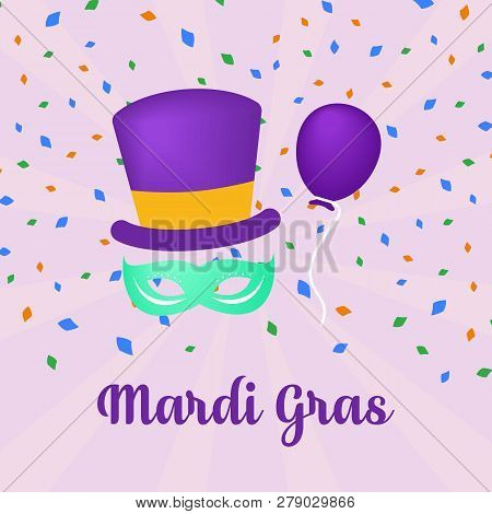 Mardi Gras Carnival Illustrat...