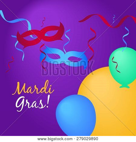 Mardi Gras Carnival Illustrat...