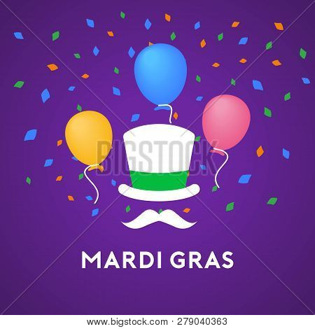 Mardi Gras Carnival Illustrat...