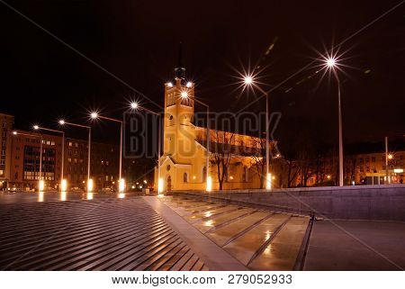View Of The Church Of St. John. Tallinn, Estonia