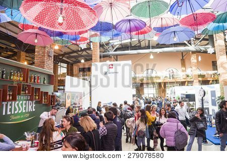 Baku, Azerbaijan, 12 January 2019: Coffee And Tea Festival In Baku, Barmen Competition