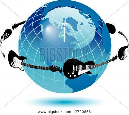 Globo guitarras