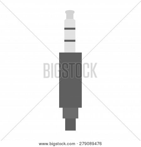 Vector Connector. Standard Plugs For Headphone, Headset And Microphone. Vector Illustration. Eps 10.
