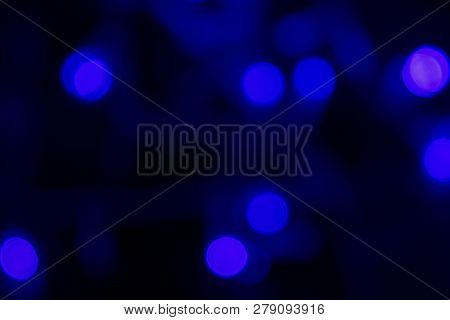Garland Lights Boche, Dark Blue Purple Backdrop Background