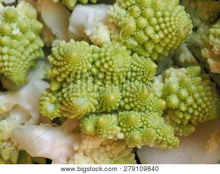 Romanesco Broccoli Vegetables Food