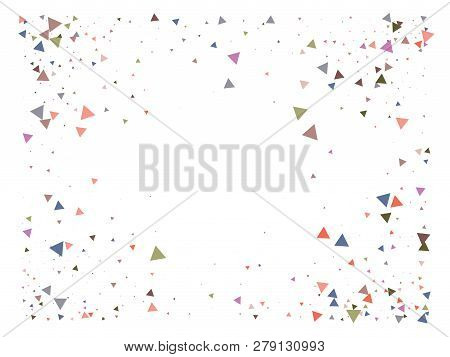 Blast, Burst, Moving Particles, Vector Explosion Background. Broken Glass Shattered Memphis Grunge F