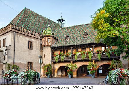 Ancienne Douane, Also Known As Koifhus, Is A Gothic And Renaissance Building In Colmar, France.