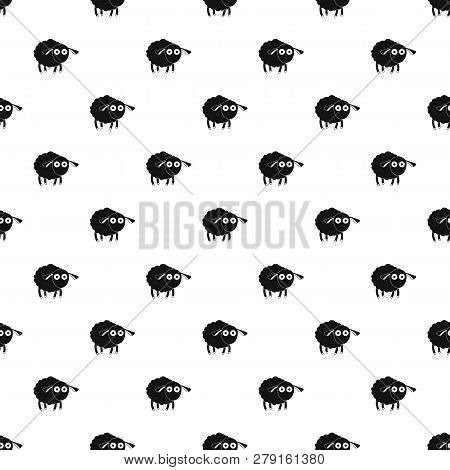 Shocked Sheep Pattern Seamless Vector Repeat Geometric For Any Web Design