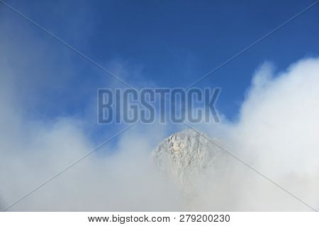 Peaks in Oza Valley, Pyrenees, Spain.