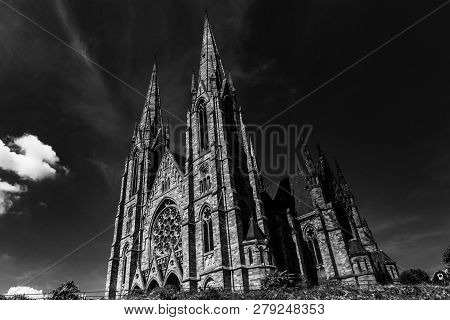 Reformee St Paul Church In Strasbourg, France