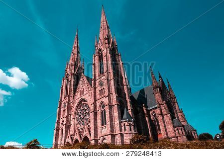 Reformee St Paul Church In Strasbourg, France