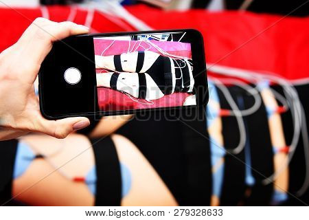 Myostimulation. Hardware Cosmetology. Body Care. Non Surgical Body Sculpting. Anti-cellulite And Ant