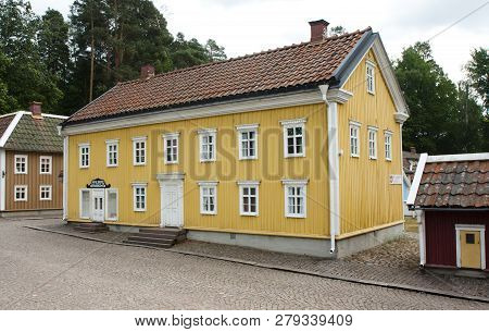Vimmerby, Sweden - June 19, 2018- Astrid Lindgren World, Astrid Lindgren Varld Is A Theme Park.