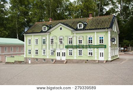 Vimmerby, Sweden - June 19, 2018- Astrid Lindgren World, Astrid Lindgren Varld Is A Theme Park.