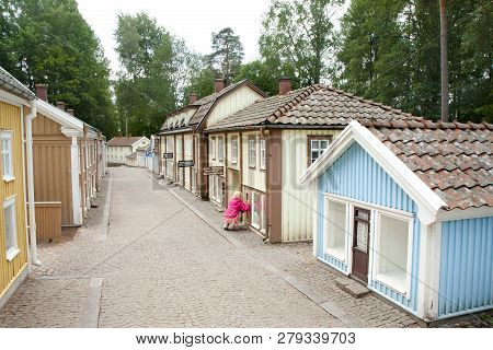 Vimmerby, Sweden - June 19, 2018- Astrid Lindgren World, Astrid Lindgren Varld Is A Theme Park.