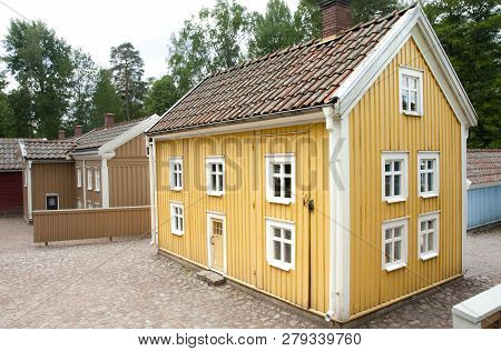 Vimmerby, Sweden - June 19, 2018- Astrid Lindgren World, Astrid Lindgren Varld Is A Theme Park.