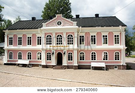 Vimmerby, Sweden - June 19, 2018- Astrid Lindgren World, Astrid Lindgren Varld Is A Theme Park.