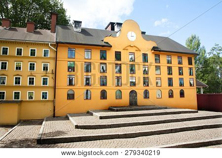 Vimmerby, Sweden - June 19, 2018- Astrid Lindgren World, Astrid Lindgren Varld Is A Theme Park.