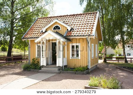 Vimmerby, Sweden - June 19, 2018- Astrid Lindgren World, Astrid Lindgren Varld Is A Theme Park.