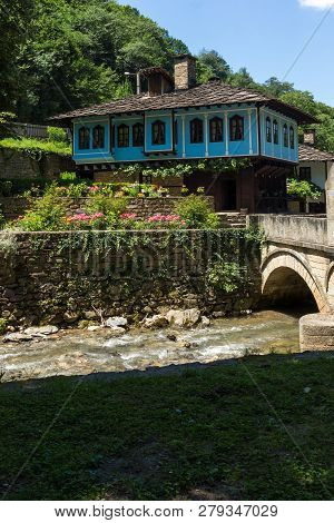 Etar, Gabrovo, Bulgaria- July 6, 2018: Old House In Ethno Village Etar (etara) Near Town Of Gabrovo,