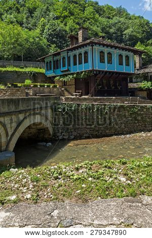 Etar, Gabrovo, Bulgaria- July 6, 2018: Old House In Ethno Village Etar (etara) Near Town Of Gabrovo,