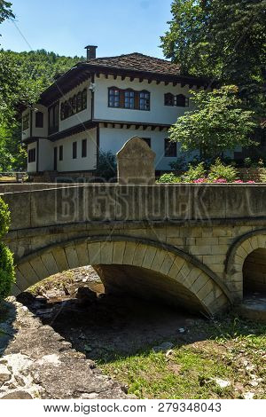 Etar, Gabrovo, Bulgaria- July 6, 2018: Old House In Ethno Village Etar (etara) Near Town Of Gabrovo,