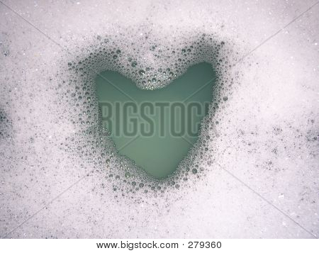 Herz-Blasen