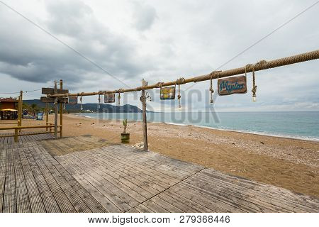 Latsi Village On Cyprus Island