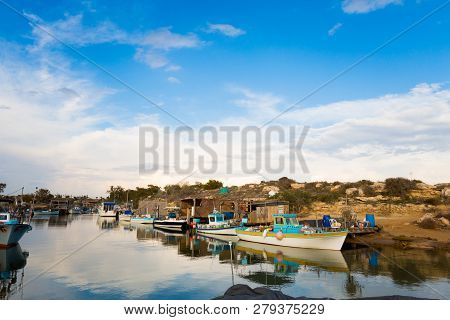 Potamos Fishing Village On Cyprus