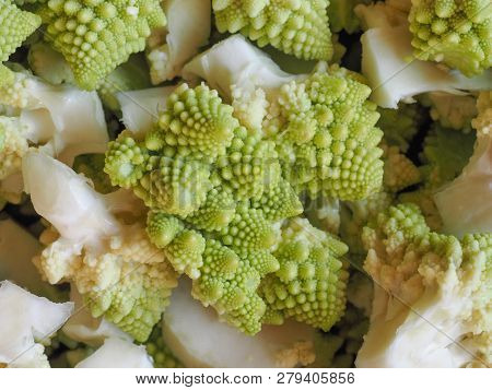 Romanesco Broccoli Vegetables Food