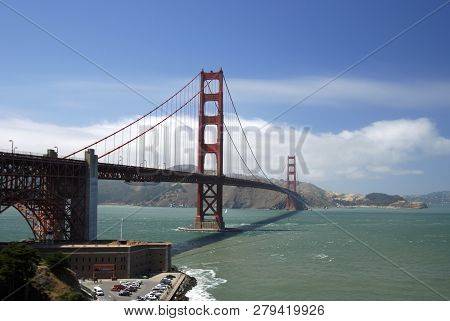 The Golden Gate Bridge By The Bay.