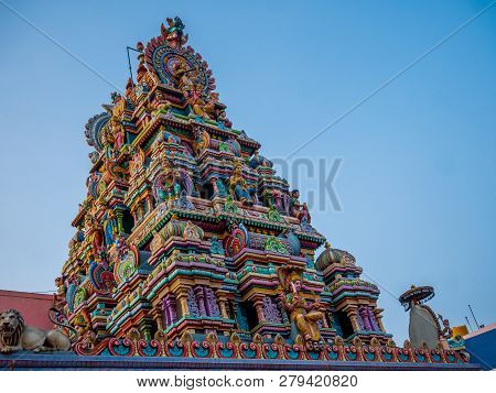 Hindu Temple At Chikmagalur