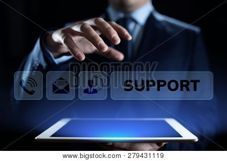 Support Customer Service Quality Assurance Business Technology Concept.