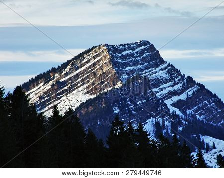 Alpine Peak Stockberg In The Obertoggenburg Region - Canton Of St. Gallen, Switzerland