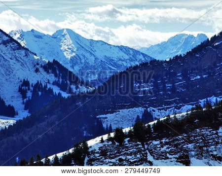 Alpine Peak Stockberg In The Obertoggenburg Region - Canton Of St. Gallen, Switzerland