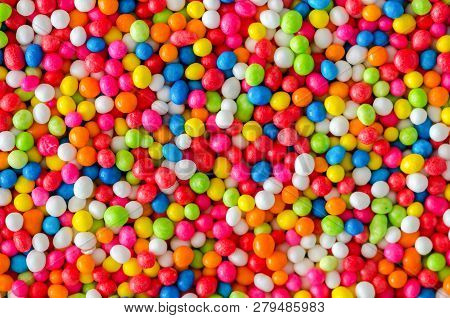 Colorful Sprinkles Sugar Made For Topping Bakery