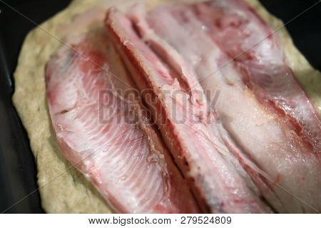 Muksun Fillet On Dough