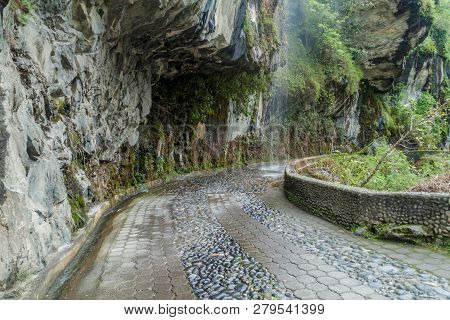 Cycling Path From Banos To Puyo, Ecuador